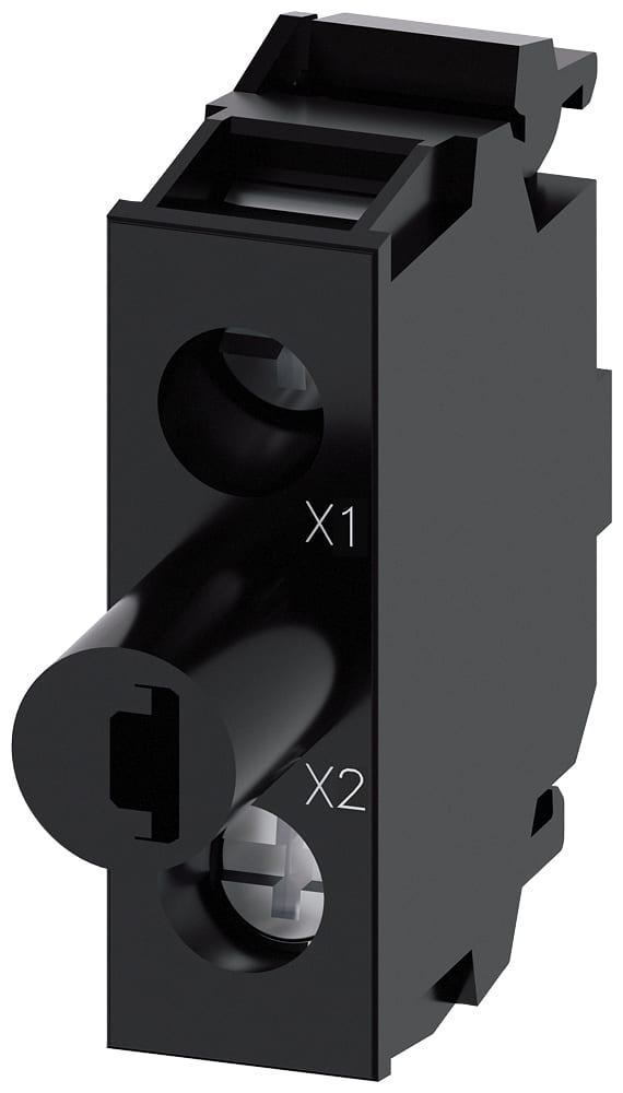 SIEMENS - SIE3SU14012BB501AA0 PORT. LED BLU INCL. MONT. BASE 24VUC