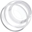 SIEMENS - SIE3SU19000DE700AA0 Cappuccio di protezione in silicone per pulsante a fungo, trasparente