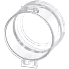 SIEMENS - SIE3SU19000DA700AA0 Cappuccio piombabile per pulsante piatto, trasparente