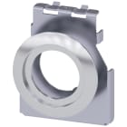 SIEMENS - SIE3SU19500KB100AA0 Adattatore per pulsanti, selettori e indicatori, 22/30,5 mm, in metallo lucido, con guarnizione