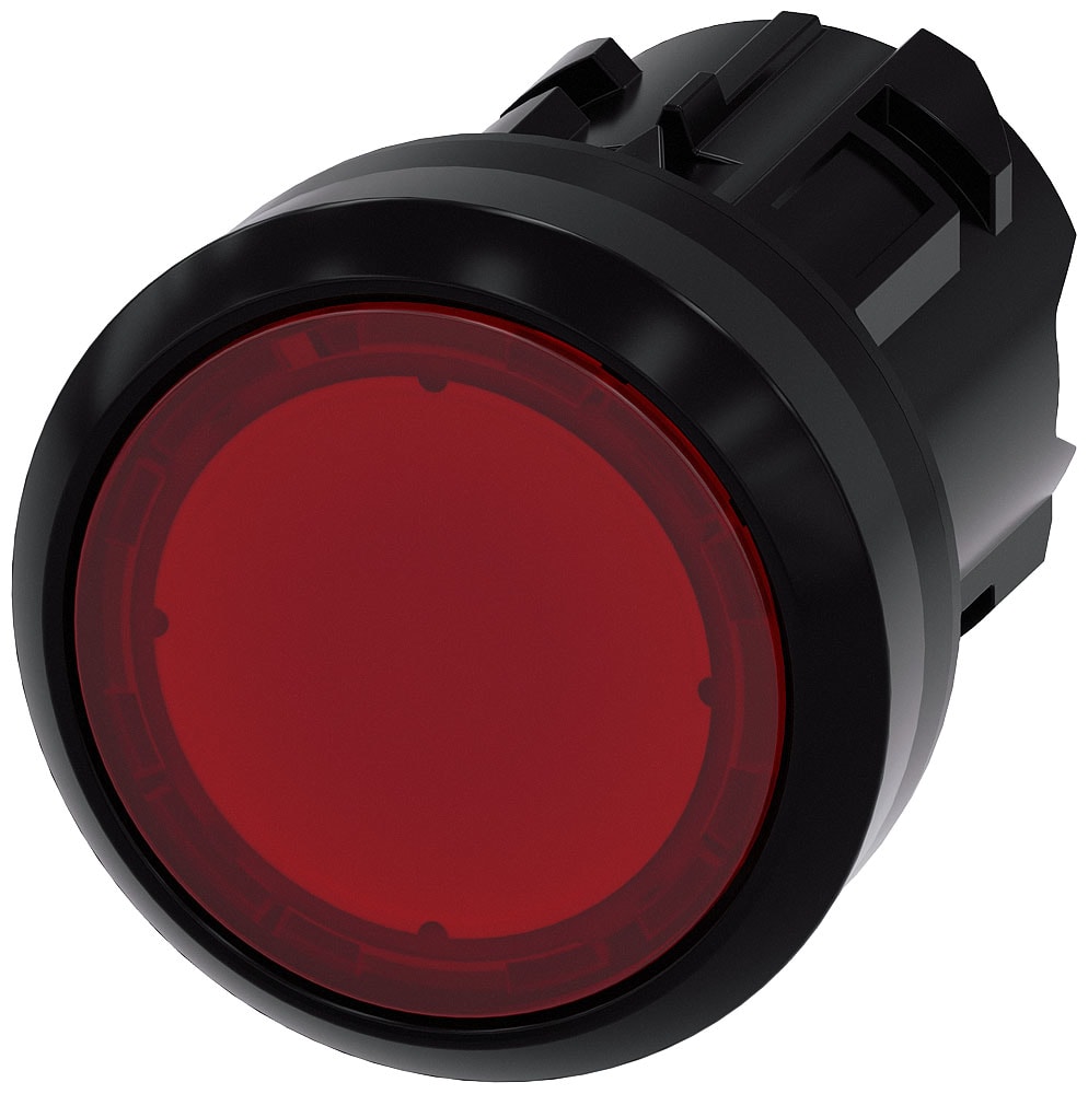 SIEMENS - SIE3SU10010AB200AA0 PULS.LUM.PIATTO ROSSO