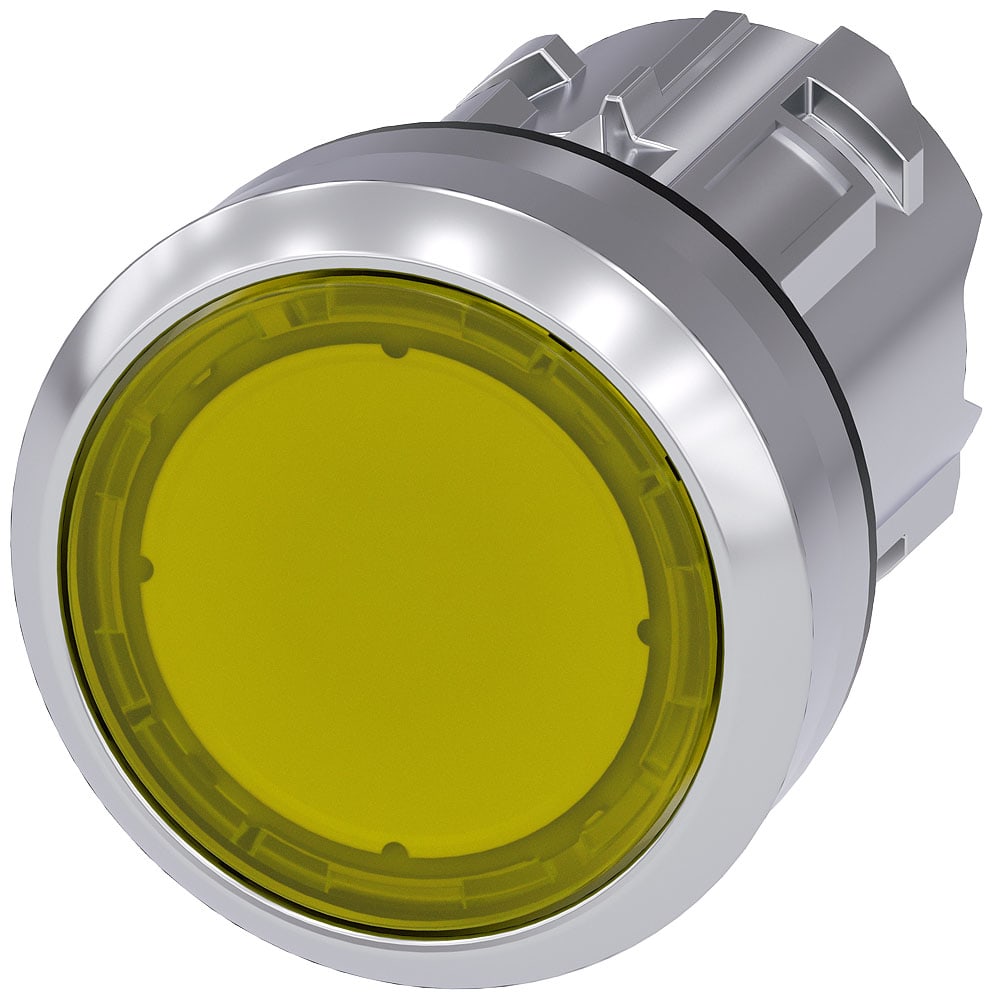 SIEMENS - SIE3SU10510AB300AA0 PULS.LUM.PIATTO GIALLO