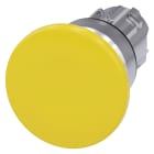 SIEMENS - SIE3SU10501BD300AA0 PULS. FUNGO GIALLO 40MM MET