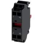 SIEMENS - SIE3SU14001AA103MA0 Modulo di contatti con 1 contatto, 1NC, contatti dorati, morsetti a molla