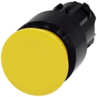 SIEMENS - SIE3SU10001AA300AA0 Pulsante a fungo, 22 mm, rotondo, in plastica, colore giallo, 30 mm