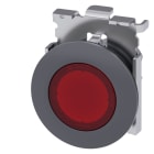 SIEMENS - SIE3SU10610JB200AA0 PULS.LUM.PIATTO ROSSO 30MM