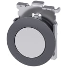 SIEMENS - SIE3SU10600JB600AA0 Pulsante, 30 mm, rotondo, in metallo opaco, colore bianco