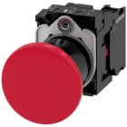 SIEMENS - SIE3SU11001BA201CA0 PULS.FUNGO ROSSO TRAZ 40MM 1NC