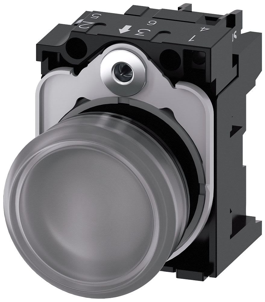 SIEMENS - SIE3SU11066AA701AA0 IND.LUM.TRASP.LENTE LISCIA LED 230V AC