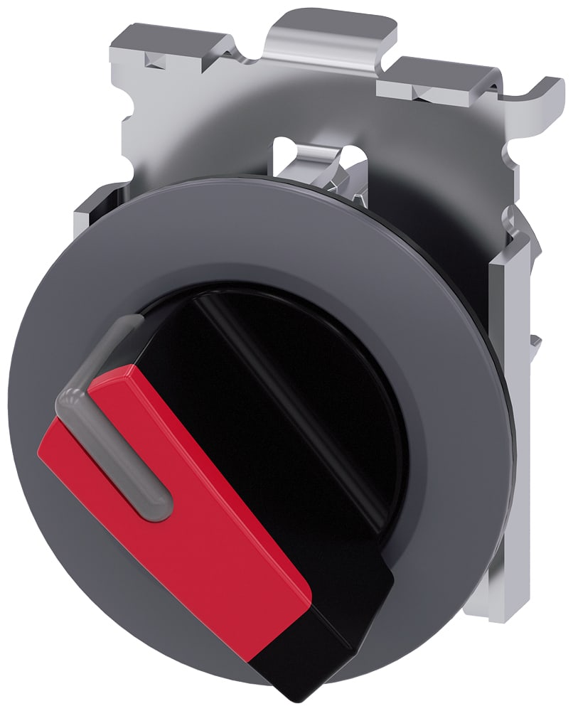 SIEMENS - SIE3SU10622DF200AA0 SEL.LUM.LEVA ROSSO 2POS MANT 30MM