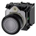 SIEMENS - SIE3SU11020AB701BA0 PULS.LUM.PIATTO TRASP.LED 24V UC 1NA