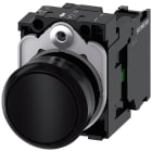 SIEMENS - SIE3SU11000AB101BA0 PULS. PIATTO NERO 1NA