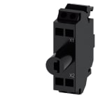 SIEMENS - SIE3SU14012BB403AA0 PORT. LED VERDE MONT. BASE MOLL 24V UC