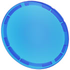 SIEMENS - SIE3SU19010FT500AA0 Bottone, colore blu, piatto, per pulsante luminoso