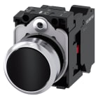 SIEMENS - SIE3SU11500AB103CA0 PULS. PIATTO NERO MOLLA 1NC