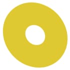 SIEMENS - SIE3SU19000BC310AA0 TARGH.GIALLA NEUTRA DIAM. EXT. 75MM