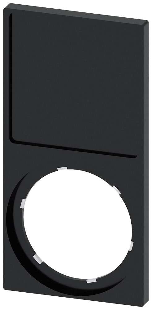 SIEMENS - SIE3SU19000AQ100AA0 PORTA TARGH. 27X27MM SERIE QUADR. PIATTA