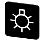 SIEMENS - SIE3SU19000AF160RX0 TARGH.ADES. NERA 22X22MM SCRIT. LIGHTING