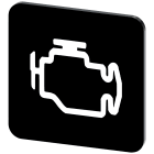 SIEMENS - SIE3SU19000AF160RY0 Targhetta identificativa 22 x 22 mm, colore nero, iscrizione: Motor