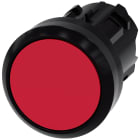 SIEMENS - SIE3SU10000AB200AA0 Pulsante, 22 mm, rotondo, in plastica, colore rosso, bottone