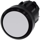 SIEMENS - SIE3SU10000AB600AA0 Pulsante, 22 mm, rotondo, in plastica, colore bianco, bottone
