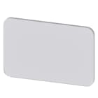 SIEMENS - SIE3SU19000AD700AA0 Targhetta identificativa 17,5 x 27 mm, trasparente, senza iscrizione