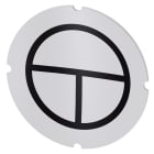 SIEMENS - SIE3SU19000AB710RN0 INSERTO TRASP. X PULS. SIMB ON-OFF