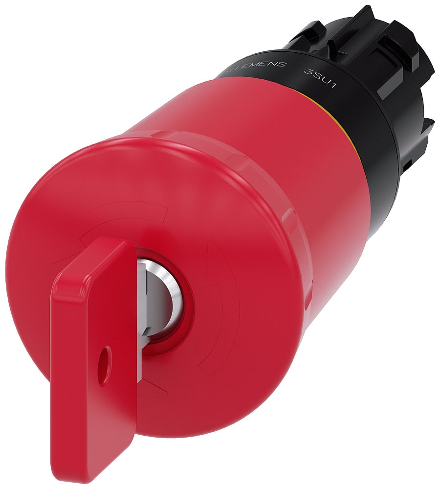 SIEMENS - SIE3SU10001HQ200AA0 PULS.F.EMERG KEY 73037 40MM