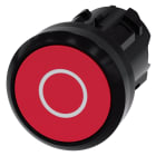 SIEMENS - SIE3SU10000AB200AD0 PULS. PIATTO ROSSO SCRITTA O