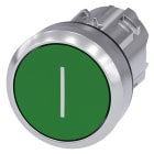 SIEMENS - SIE3SU10500AB400AC0 PULS. PIATTO VERDE SCRITTA I