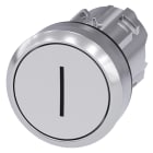 SIEMENS - SIE3SU10500AB600AC0 PULS. PIATTO BIANCO SCRITTA I