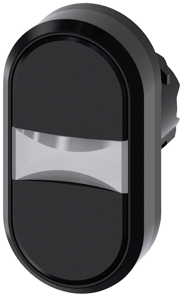 SIEMENS - SIE3SU10003AB110AA0 PULS. DOPPIO PIATTO NERO-NERO