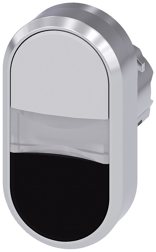 SIEMENS - SIE3SU10503AB610AA0 PULS. DOPPIO PIATTO BIANCO-NERO