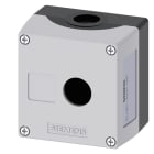SIEMENS - SIE3SU18010AA000AB1 PULSANT. VUOTA GRIGIA 1 FORO SENZA COLL