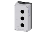 SIEMENS - SIE3SU18030AA000AB1 PULSANTIERA VUOTA GRIGIA 3 FORI