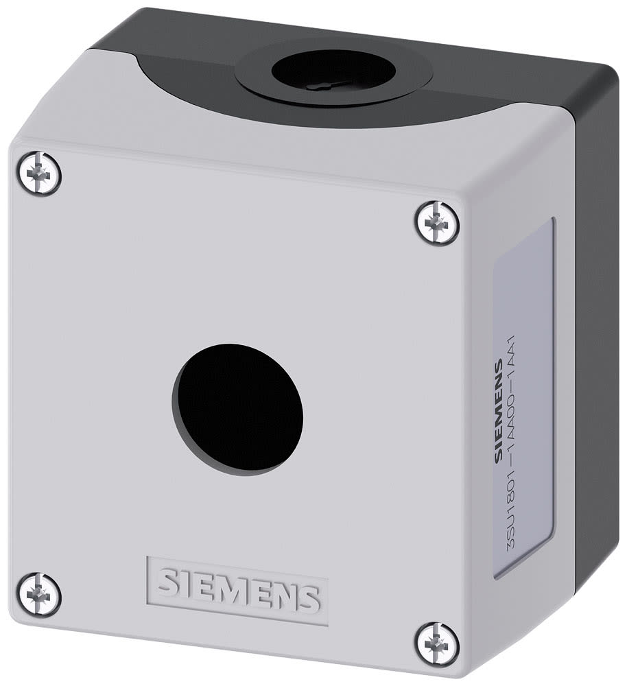 SIEMENS - SIE3SU18011AA001AA1 PULS. VUOTA 1 FORO X SEL.4POS,RF-ID MAN.