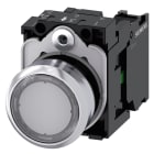 SIEMENS - SIE3SU11500AB701BA0 PULS. PIATTO TRASPARENTE 1NA