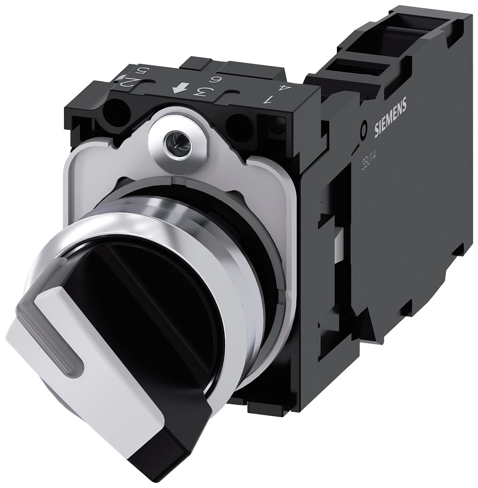 SIEMENS - SIE3SU11502BF601FA0 SEL.LUM MET BIA MANT.2P 1NO+1NC VITE