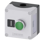 SIEMENS - SIE3SU18510AB002AB1 PULS.1 FOR GRIGIA,PULS.VERDE 1NA,TARGH.I