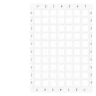 SIEMENS - SIE3SU19000BM610AA0 Targhette identificative, su pulsantiera 22 x 22 mm, colore bianco, senza iscrizione