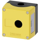 SIEMENS - SIE3SU18510AA000AB2 Pulsantiera per dispositivi di comando, 22 mm, rotondi, in metallo, colore giallo, 1 punto di comando