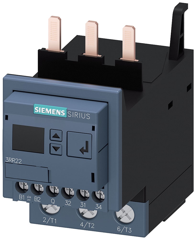 SIEMENS - SIE3RR22431FA30 Relè di controllo montabile su contattore 3RT2, morsetti a vite