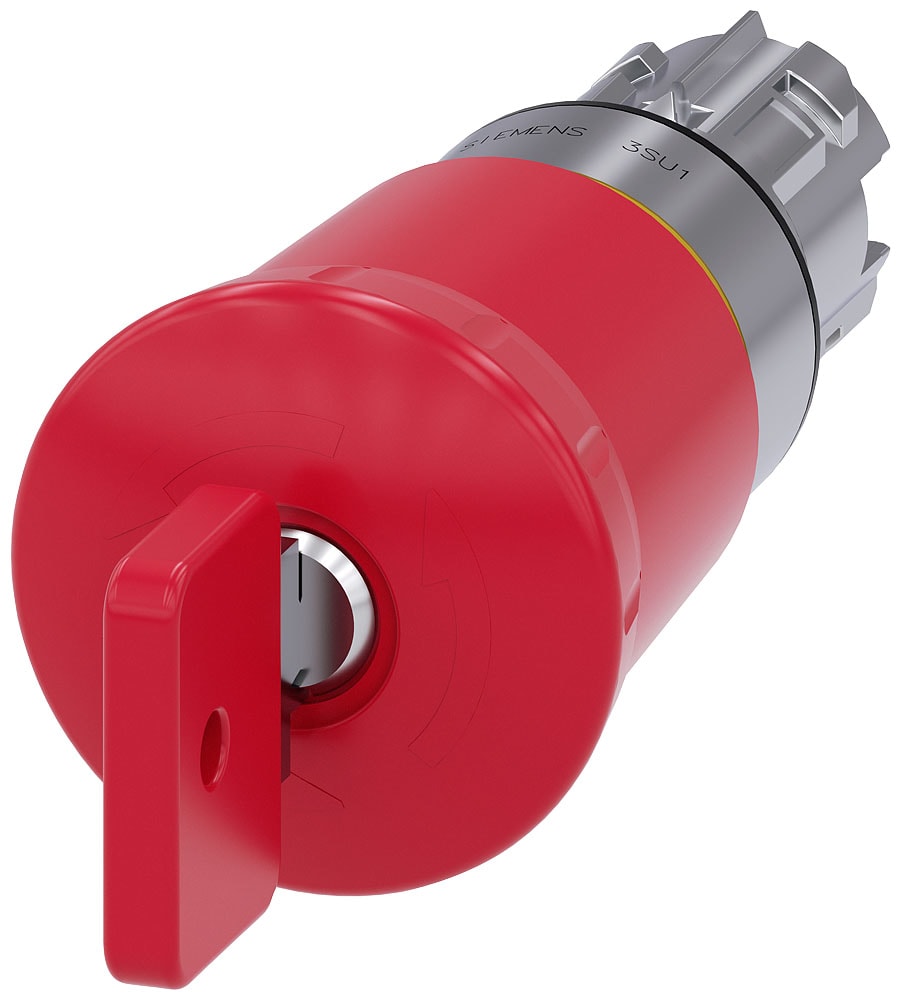 SIEMENS - SIE3SU10501HQ200AA0 PULS.F.EMERG KEY 73037 40MM