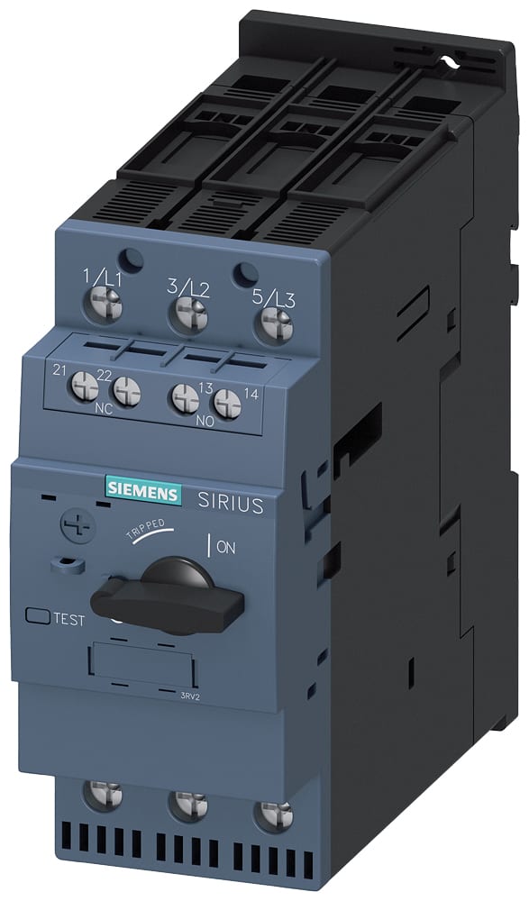 SIEMENS - SIE3RV20324KA15 Interruttore automatico, S2, protezione motore, Class 10, sganciatore A 62 ... 73 A, sganciatore N 949 A