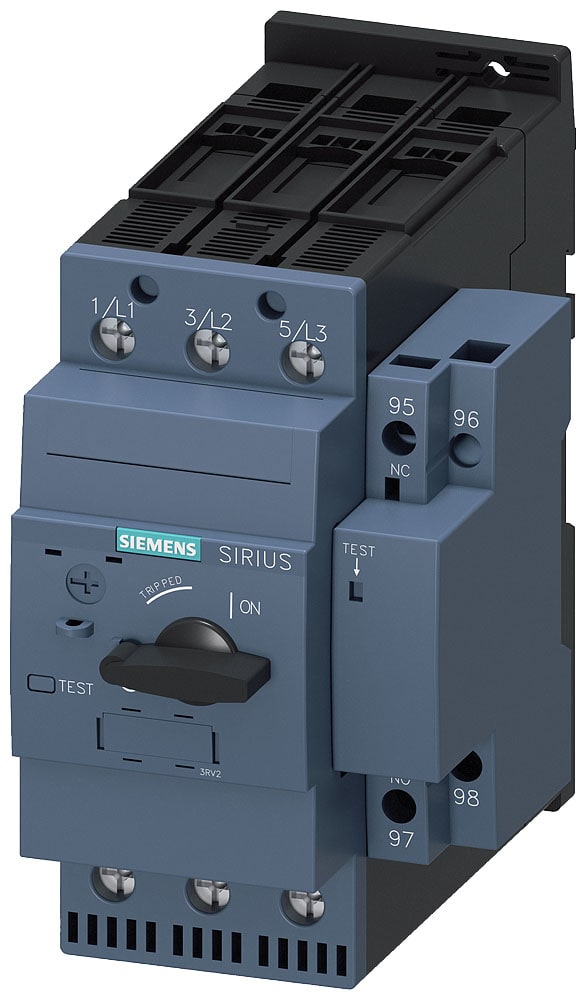 SIEMENS - SIE3RV21314WA10 Interruttore automatico, S2, protezione motore, Class 10, sganciatore A 42 ... 52 A, sganciatore N 741A