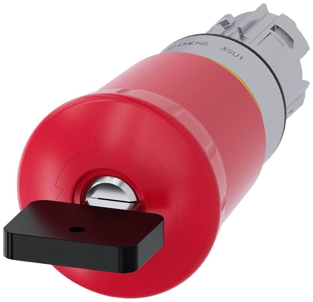 SIEMENS - SIE3SU10501HV200AA0 PULS.F.EMERG KEY VL1 40MM