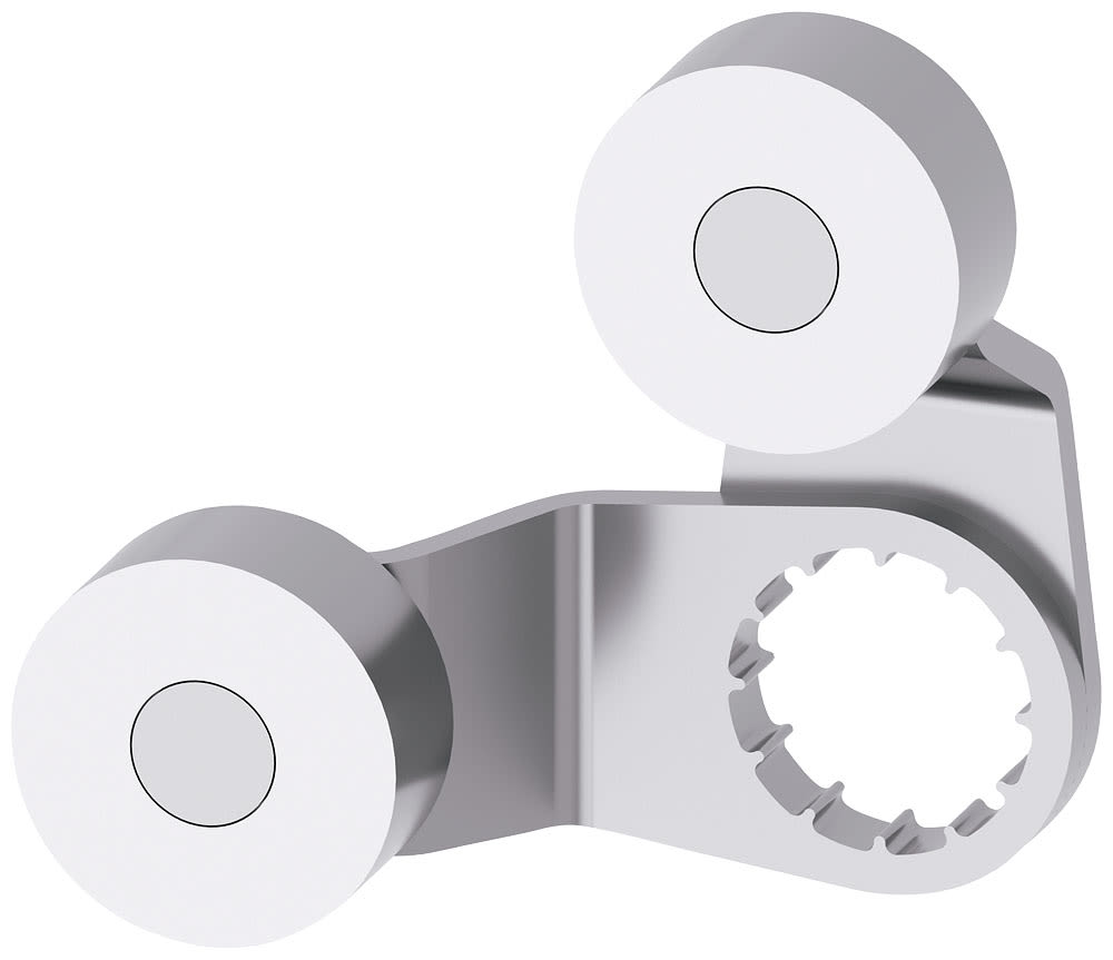 SIEMENS - SIE3SE50000AT04 Leva a forcella per interruttori di posizione 3SE51 2 x leve in acciaio inox