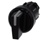 SIEMENS - SIE3SU10022BP100AA0 SEL.LUM.LEVA NERO 3POS RIT. SX
