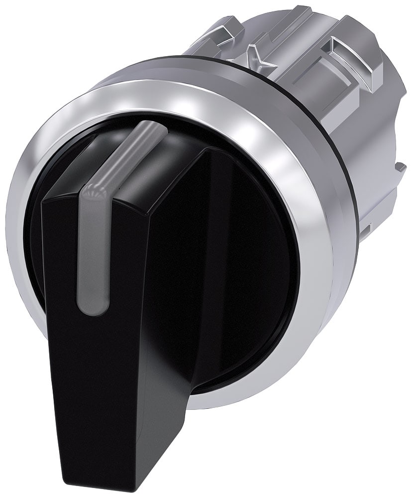 SIEMENS - SIE3SU10522BL100AA0 SEL.LUM.MET LEVA NERO MANT.3POS