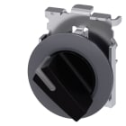 SIEMENS - SIE3SU10622DF100AA0 SEL.LUM 30MM LEVA NERO 2POS MANT